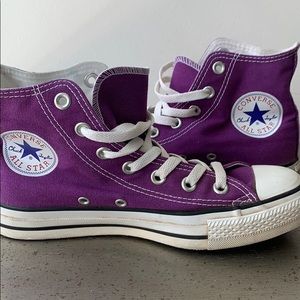 Purple Converse